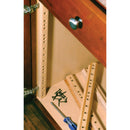 Quick Tray Pilasters 1-1/4 Inch Wide Cabinet Shelf Rail Kit with Installation Hardware - image 1
