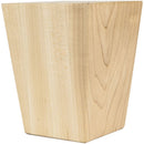 Bun Foot with Square Tapered Shaker Styling, 4-1/2"H x 3-1/2"D - image 1