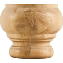 Unfinished Solid Wood Reversible Furniture Cabinet Leg Bun Foot - 4"H x 4-3/4"D - image 1