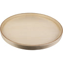 20 Inch Round Circle Banded Lazy Susan with Preinstalled Bottom Mount Swivel - image 1