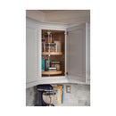 20 Inch Full Circle Birch Wood Lazy Susan Three Shelf Set - image 2