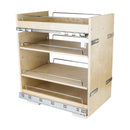 14" No Wiggle Soft Close Base Cabinet Pull Out Shelves for 18" Base Cabinets - image 1