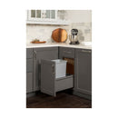 CAN-MDB Series Bottom Mount Single Bin Trash Can Pull Out with Soft-Close Slides - 35 Quart Capacity - image 2