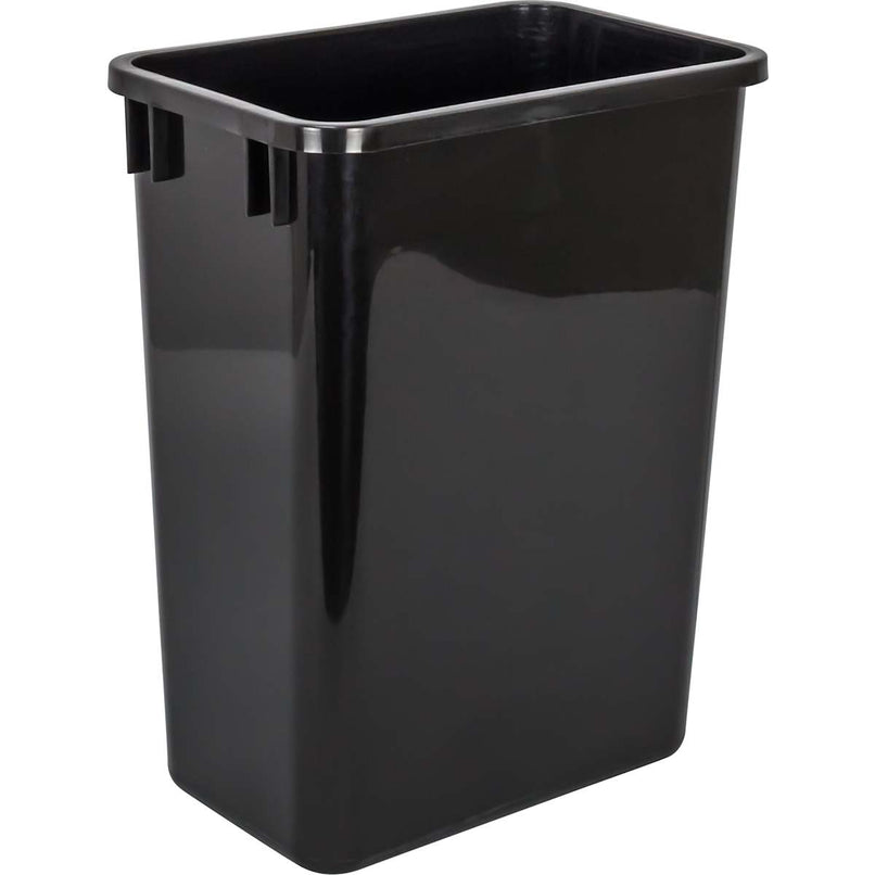 18" Top Mount Double Bin Pull Out Trash Can with Soft Close Slides for 35 Quart Bins - Included - For 21" Base Cabinets - image 4