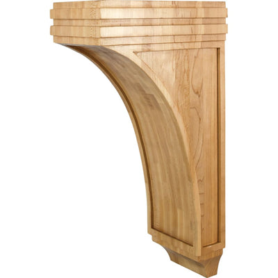 Corbel with Mission Styling, 22"H x 7"W x 12"D - image 1
