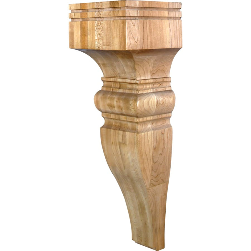 Corbel with Baroque Styling, 22"H x 7"W x 7"D - image 1