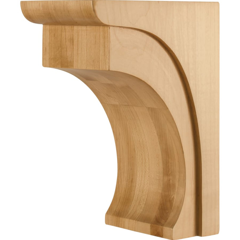 Corbel with Cove Styling, 10"H x 5"W x 7"D - image 1