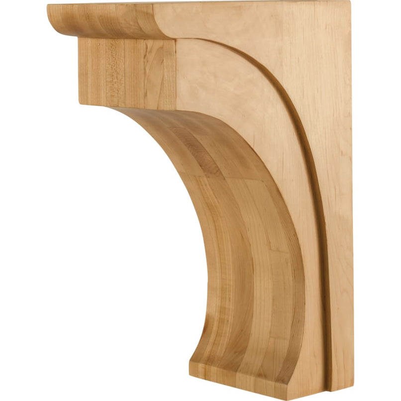 Corbel with Cove Styling, 12"H x 5"W x 8"D - image 1