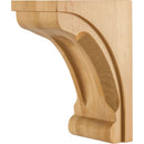 Corbel with Scooped Center and Edge Styling, 10"H x 5"W x 7"D - image 1