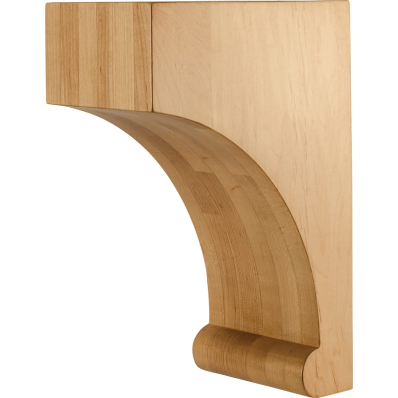 Corbel with Bullnose Base Styling, 12"H x 5"W x 8"D - image 1