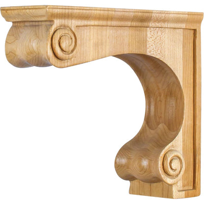 Corbel with Decorative Styling, 7"H x 2-5/8"W x 8"D - image 1
