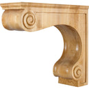 Corbel with Decorative Styling, 12-1/2"H x 4-5/8"W x 14"D - image 1