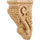 Corbel with Grape Styling, 10"H x 4-1/2"W x 5"D - image 1