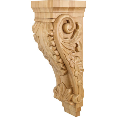 Corbel with Acanthus Styling, 22"H x 6-3/4"W x 7-3/4"D - image 1