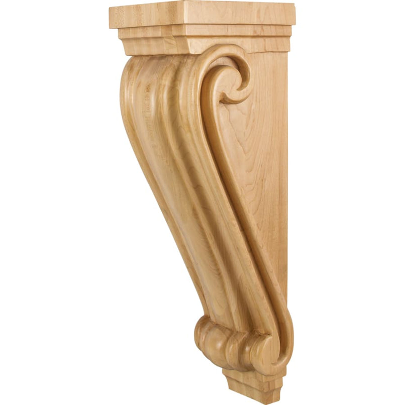 Corbel with Decorative Styling, 22"H x 6-3/4"W x 7-5/8"D - image 1