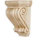 Corbel with Scrolled Styling, 6-1/2"H x 3-1/2"D x 3-3/4"W - image 1