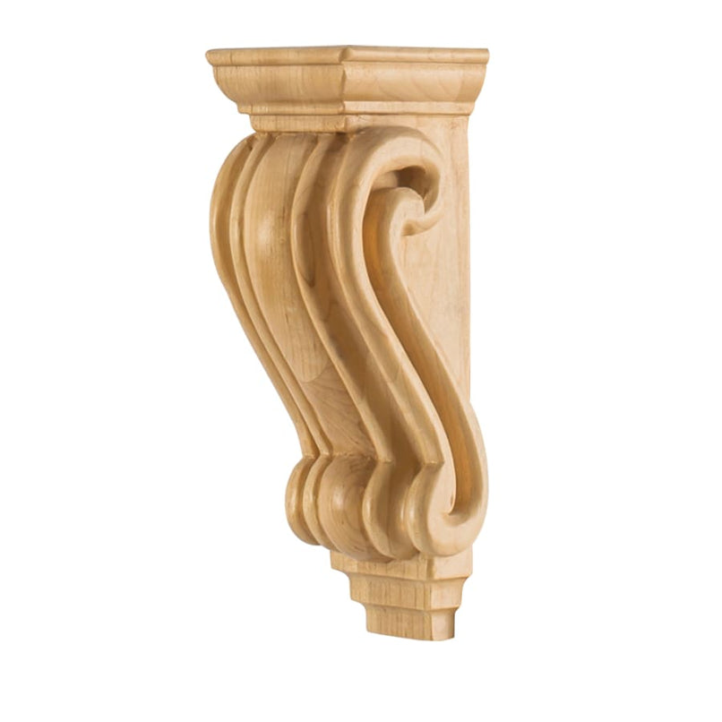 Corbel with Decorative Styling, 7"H x 2-9/16"W x 2-7/16"D - image 1