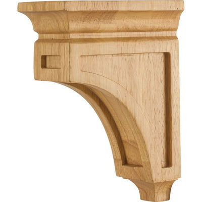 Corbel with Mission Styling, 8"H x 3"W x 6"D - FINAL SALE - image 1