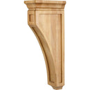 3" W x 6" D x 14" H White Oak Mission Corbel - image 1
