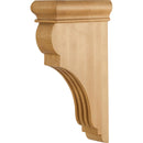 Corbel with Fluted Styling, 12"H x 3"W x 6-1/2"D - image 1