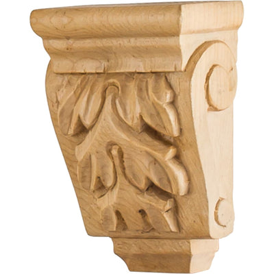 Corbel with Acanthus Styling, 4-1/4"H x 3"W x 1-3/4"D - image 1