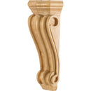 Corbel with Decorative Styling, 8"H x 3"W x 1-7/8"D - image 1