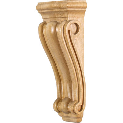 Corbel with Decorative Styling, 10"H x 3-3/4"W x 2-3/8"D - image 1