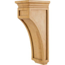 5" W x 6" D x 14" H White Oak Mission Corbel - image 1