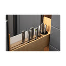 KBPO Series 5 Inch Magnetic Knife Organizer Pull Out with Soft-Close Slides - image 3