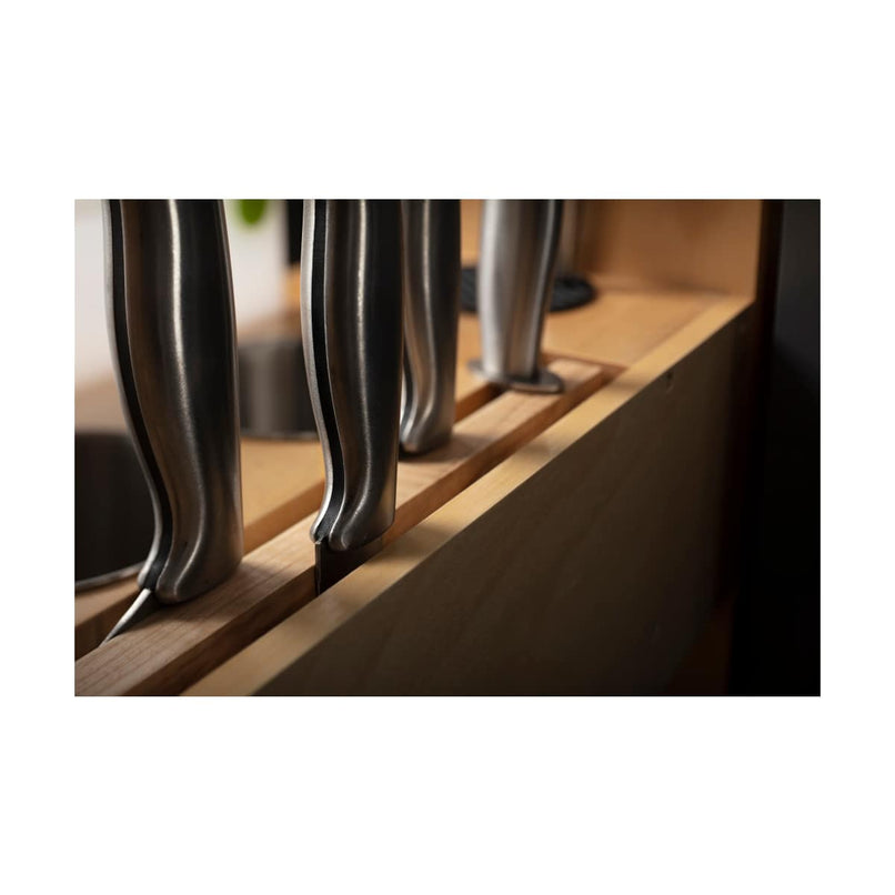 KBPO Series 8" W Magnetic Knife Utensil Organizer Pull Out with Soft-Close Slides - For 8-12" Base Cabinets - image 6