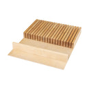 KO Series 16-3/16" W Knife Block Drawer Organizer Insert - for 18" Wide Drawers - image 1