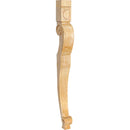 31" Tall Curved Baroque Furniture Leg - image 1