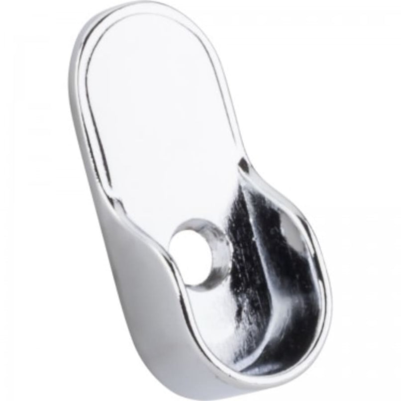 Open Top Press Fit Closet Rod Mounting Bracket for Oval Closet Rods - FINAL SALE - image 1