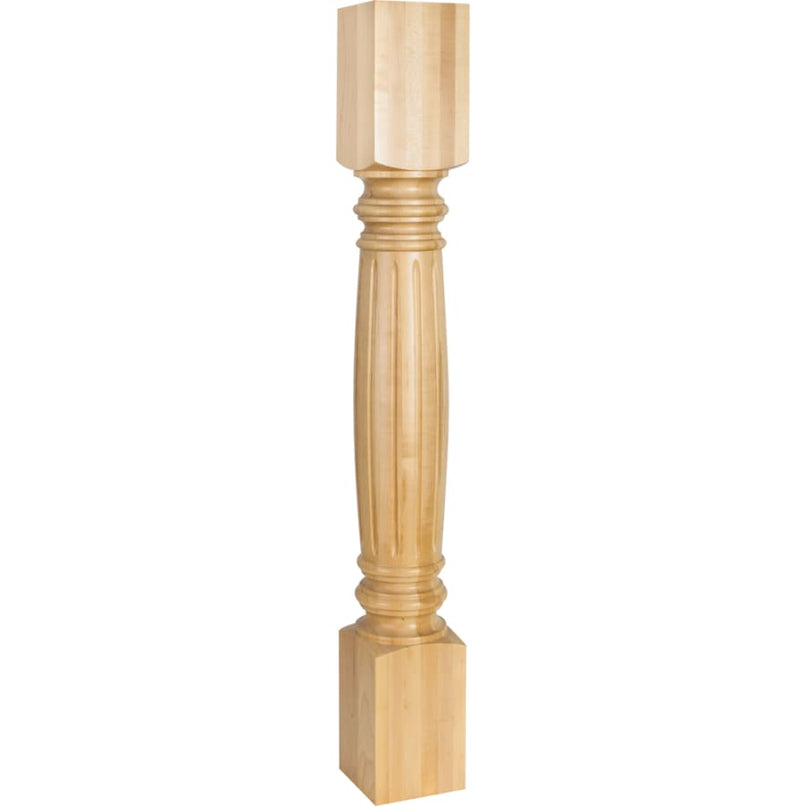 Corner Post with Fluted Styling, 35-1/2"H x 4-1/2"D - image 1