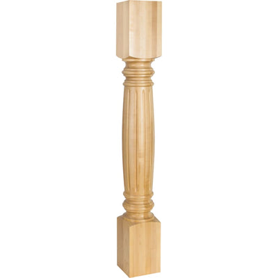 Corner Post with Fluted Styling, 35-1/2"H x 4-1/2"D - image 1