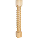 Corner Post with Rope Styling, 35-1/2"H x 5"D - image 1