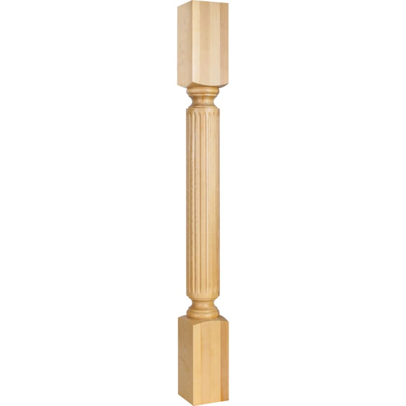 Corner Post with Fluted Styling, 35-1/2"H x 3-1/2"D - image 1