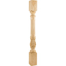 Corner Post with Fluted Acanthus Styling, 35-1/2"H x 3-1/2"D - image 1