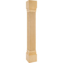Corner Post with Fluted Styling, 42"H x 6"D - image 1