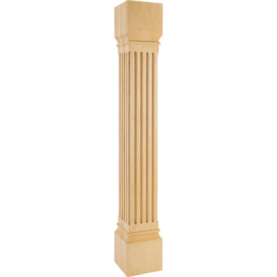 Corner Post with Fluted Styling, 42"H x 6"D - image 1