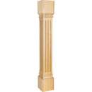 Corner Post with Fluted Styling, 35-1/2"H x 5"D - image 1