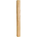 3-1/2" W x 3-1/2" D x 42" H White Oak Square Post - image 1