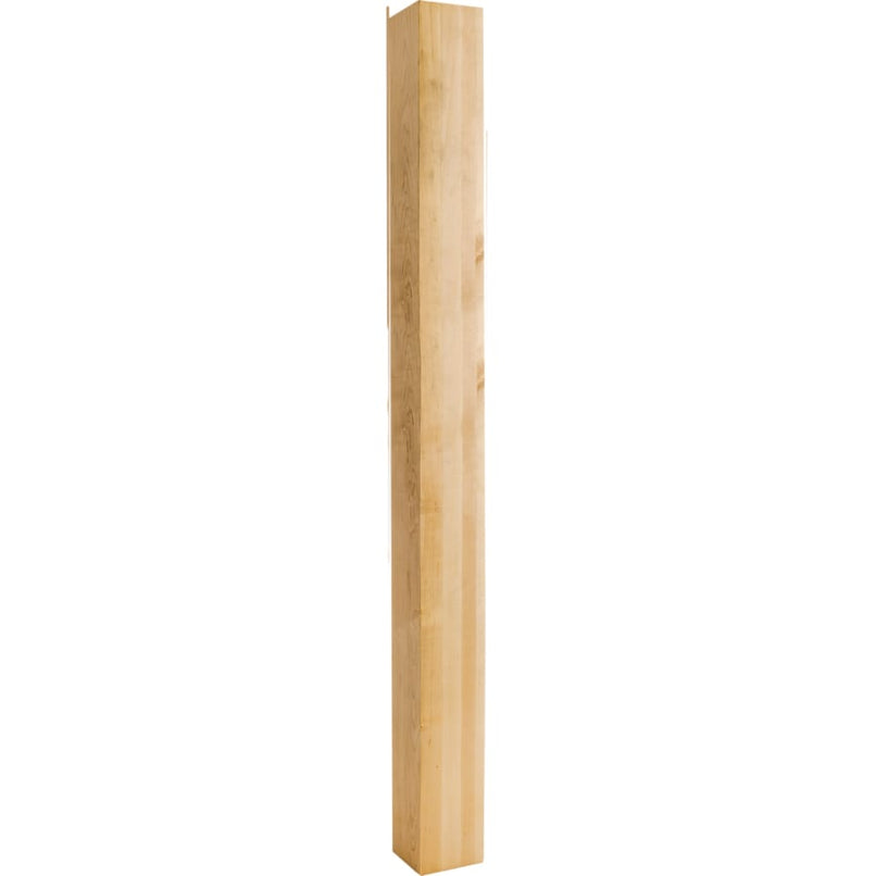 3-1/2" W x 3-1/2" D x 42" H White Oak Square Post - image 1