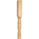35-1/2" Tall Turned Furniture Leg - image 1