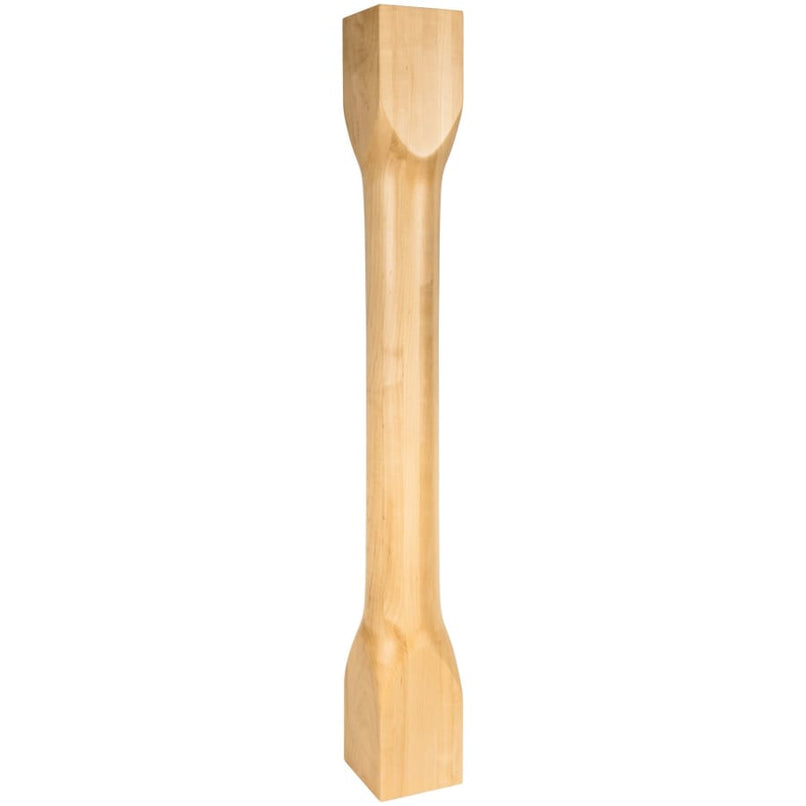 Cathedral Turned Solid Wood Carved Furniture Woodworking Post - Leg - 42"H x 5"D - image 1