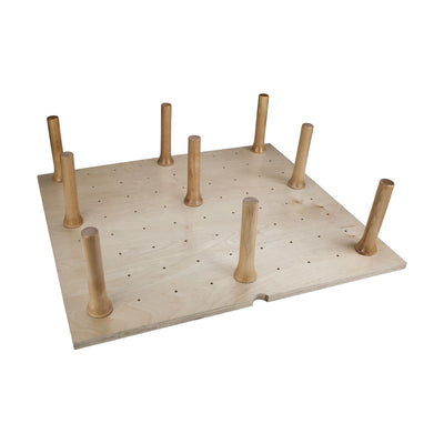 Medium Drawer Organization Peg Board System with 12 Push-In Pegs - image 1