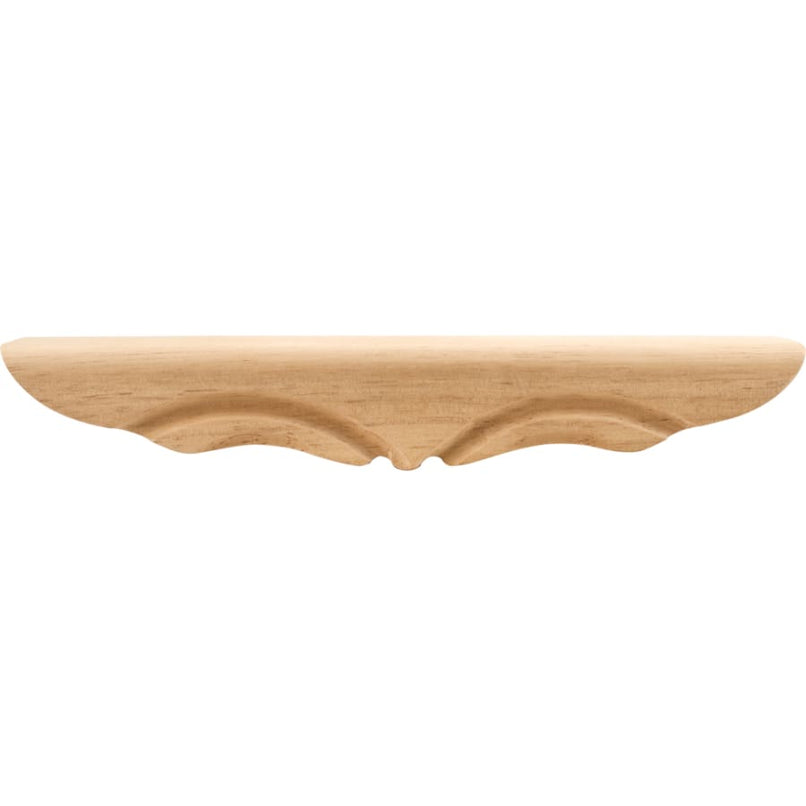 Pedestal Foot with Decorative Styling, 1-11/16"H x 11-3/8"W x 1-3/4"D - image 1