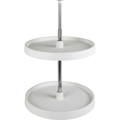 18 Inch Full Circle Lazy Susan Two Shelf Set - image 1