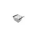 11" Tall Heavy Duty Pull Out Wire Closet Basket with Full Extension Slides for 18"W Closet Openings - image 1