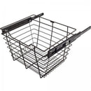 6" Tall Pull Out Wire Closet Basket with Full Extension Slides for 24"W Closet Spaces - image 1